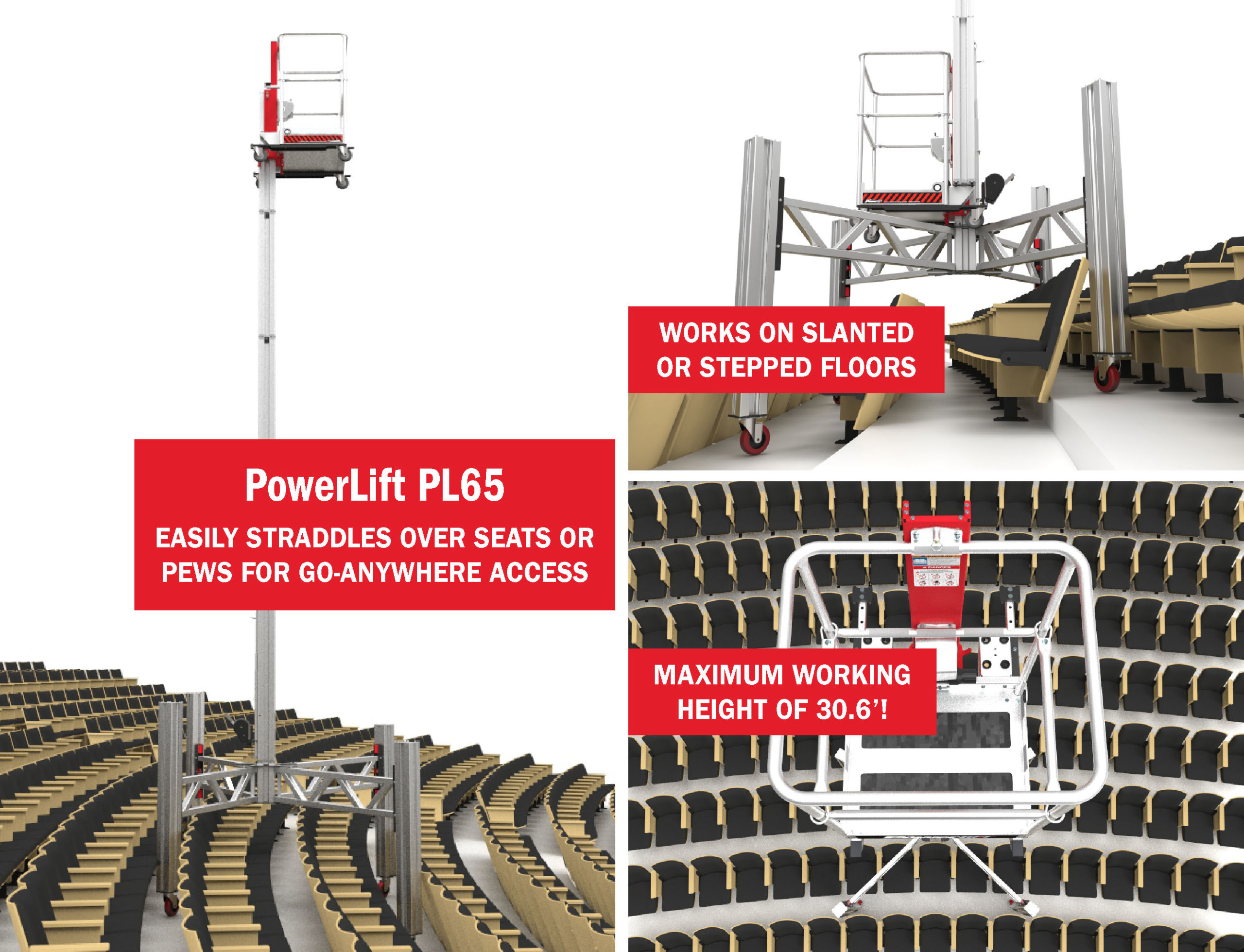 PowerLift PL65 with Straddle Base